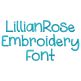 Lillian Rose Embroidery Font | Machine Embroidery Designs by JuJu