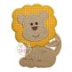 Lion Applique | Machine Embroidery Designs by JuJu