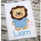 Lion Jersey Applique | Machine Embroidery Designs by JuJu