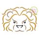 Lion Mascot Embroidery | Machine Embroidery Designs by JuJu