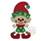 Little Elfie Boy Applique | Machine Embroidery Designs by JuJu