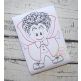 Little Dracula Bean Embroidery | Machine Embroidery Designs by JuJu