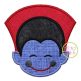 Little Dracula Face Applique | Machine Embroidery Designs by JuJu