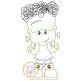 Little Frankie Bean Embroidery | Machine Embroidery Designs by JuJu
