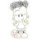 Little Frankie Bean Embroidery | Machine Embroidery Designs by JuJu