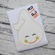 Little Ghost Face Boy Applique | Machine Embroidery Designs by JuJu