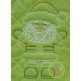 Little Swirly Beard Santa Bean Stitch Embroidery | Machine Embroidery Designs by JuJu