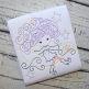 Little Witch on Moon Bean Embroidery | Machine Embroidery Designs by JuJu