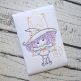 Little Witch on Swing Bean Embroidery | Machine Embroidery Designs by JuJu