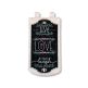ITH Live Love Laugh Wall Hanging | Machine Embroidery Designs by JuJu