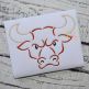 Longhorn Mascot Embroidery | Machine Embroidery Designs by JuJu