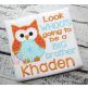 Look Whoo's Going to be a BIG Brother Owl Applique | Machine Embroidery Designs by JuJu