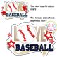 Love Baseball Applique | Machine Embroidery Designs by JuJu
