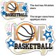 Love Basketball Applique | Machine Embroidery Designs by JuJu