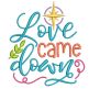 Free Love Came Down Machine Embroidery Designs by JuJu