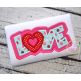 Love Double Applique | Machine Embroidery Designs by JuJu