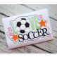 Love Soccer Applique | Machine Embroidery Designs by JuJu