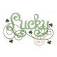 Lucky Swirls Embroidery Design | Machine Embroidery Designs by JuJu