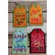In The Hoop Luggage Tag Embroidery Designs