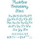 Madeline Embroidery Font | Machine Embroidery Designs by JuJu