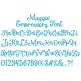 Maggie Embroidery Font | Machine Embroidery Designs by JuJu