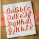 Manhattan Script Embroidery Font Machine Embroidery Designs by JuJu