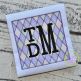 Mardi Gras Diamonds Square Frame Sketch | Machine Embroidery Designs by JuJu