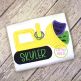Mardi Gras Dozer Applique | Machine Embroidery Designs by JuJu