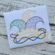 Mardi Gras Hat Beads Motif Embroidery Design | Machine Embroidery Designs by JuJu