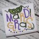 Mardi Gras with Mask Applique | Machine Embroidery Designs by JuJu