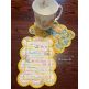 ITH Satin Quilted Scallop Mug Rugs