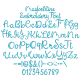 Maybelline Embroidery Font | Machine Embroidery Designs by JuJu