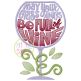 May Your Glass Always Be Full of Wine Embroidery | Machine Embroidery Designs by JuJu