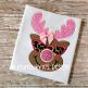 Cool Miss Reindeer | Machine Embroidery Designs by JuJu