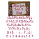 Meagan Script Embroidery Font Machine Embroidery Designs by JuJu
