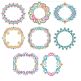 Mehndi Monogram Frames Set 2 Machine Embroidery Designs By JuJu