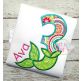 Mermaid Numbers Set Applique | Machine Embroidery Designs by JuJu