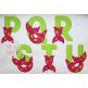 Mermaid Alphabet Set Applique