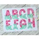 Mermaid Alphabet Set Applique | Machine Embroidery Designs by JuJu