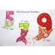 Mermaid Numbers Set Applique