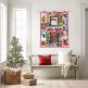 ITH Merry And Bright Wall Hanging | Machine Embroidery Designs by JuJu