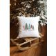 Merry Christmas Trees Vintage Sketch | Machine Embroidery Designs by JuJu