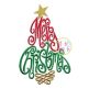 Merry Christmas 3 Embroidery | Machine Embroidery Designs by JuJu