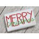 Holiday Text Embroidery Design Set 1