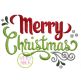 Merry Christmas 4 Embroidery | Machine Embroidery Designs by JuJu