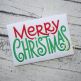 Merry Christmas Embroidery | Machine Embroidery Designs by JuJu