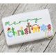 Merry Christmas Word Art Embroidery | Machine Embroidery Designs by JuJu