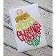 Merry Christmas Y'all Ornament Embroidery | Machine Embroidery Designs by JuJu