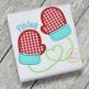 Mittens Applique | Machine Embroidery Designs by JuJu
