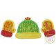 Mittens Hat Trio Applique | Machine Embroidery Designs by JuJu